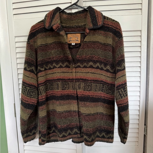 Cozy Multicolor Patterned Women's Hoodie - Picture 1 of 1